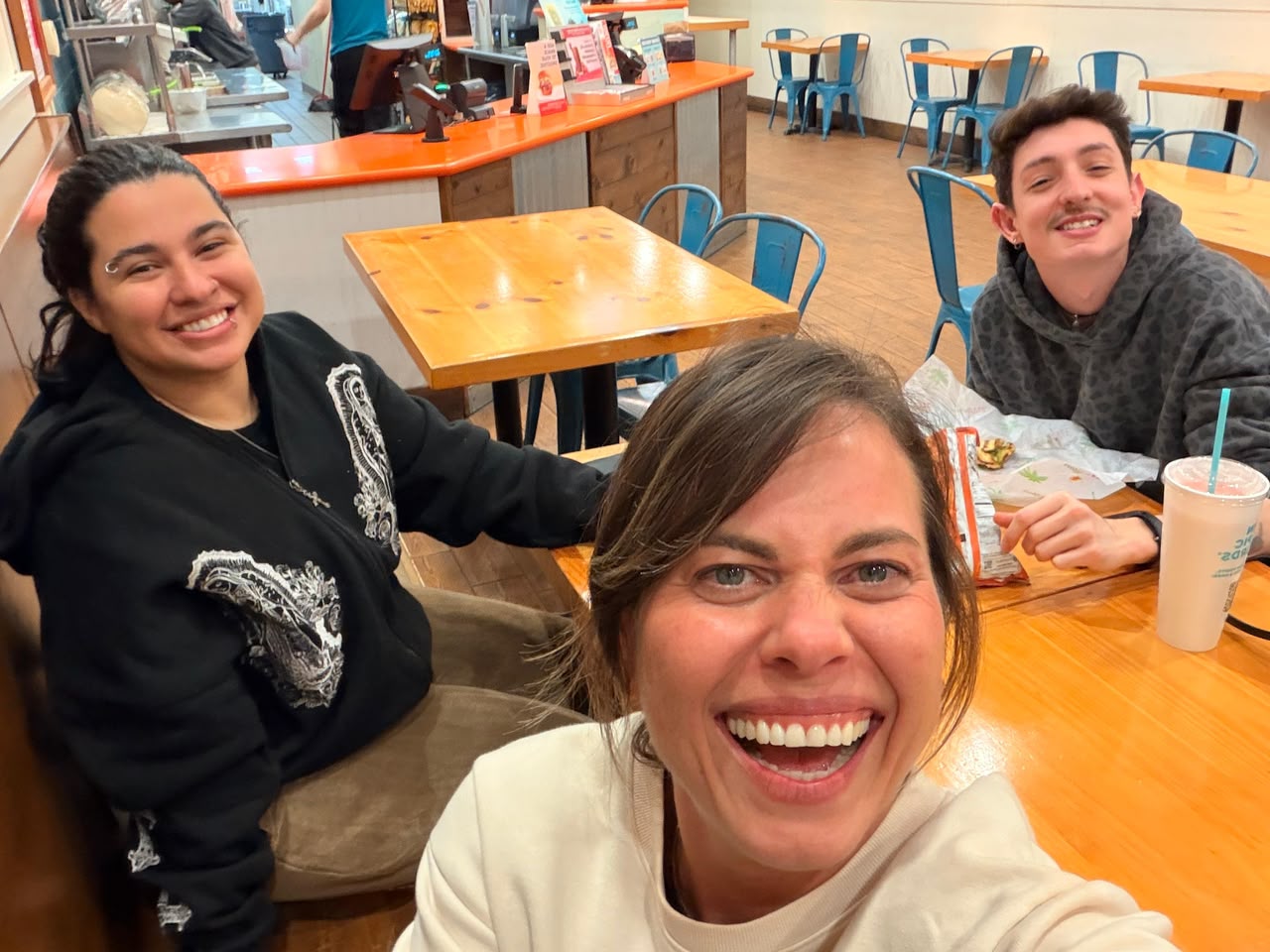 Luke with the Ink Scale team in person