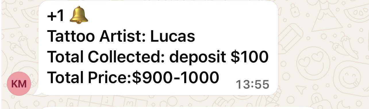 Sale closed by closer — Luke